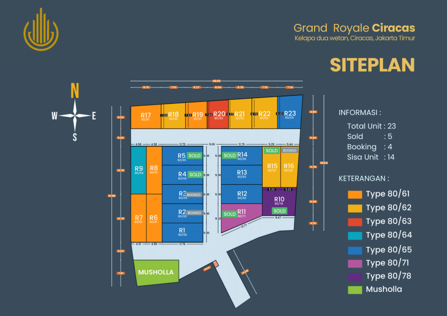 siteplan-grand-royale-ciracas-townhouse-muslim-jakarta-by-al-ghuroba-property-081213318438